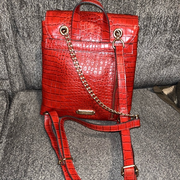 Jessica Simpson croc embossed backpack - Picture 2 of 6